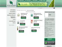 Tablet Screenshot of naturium.com.br